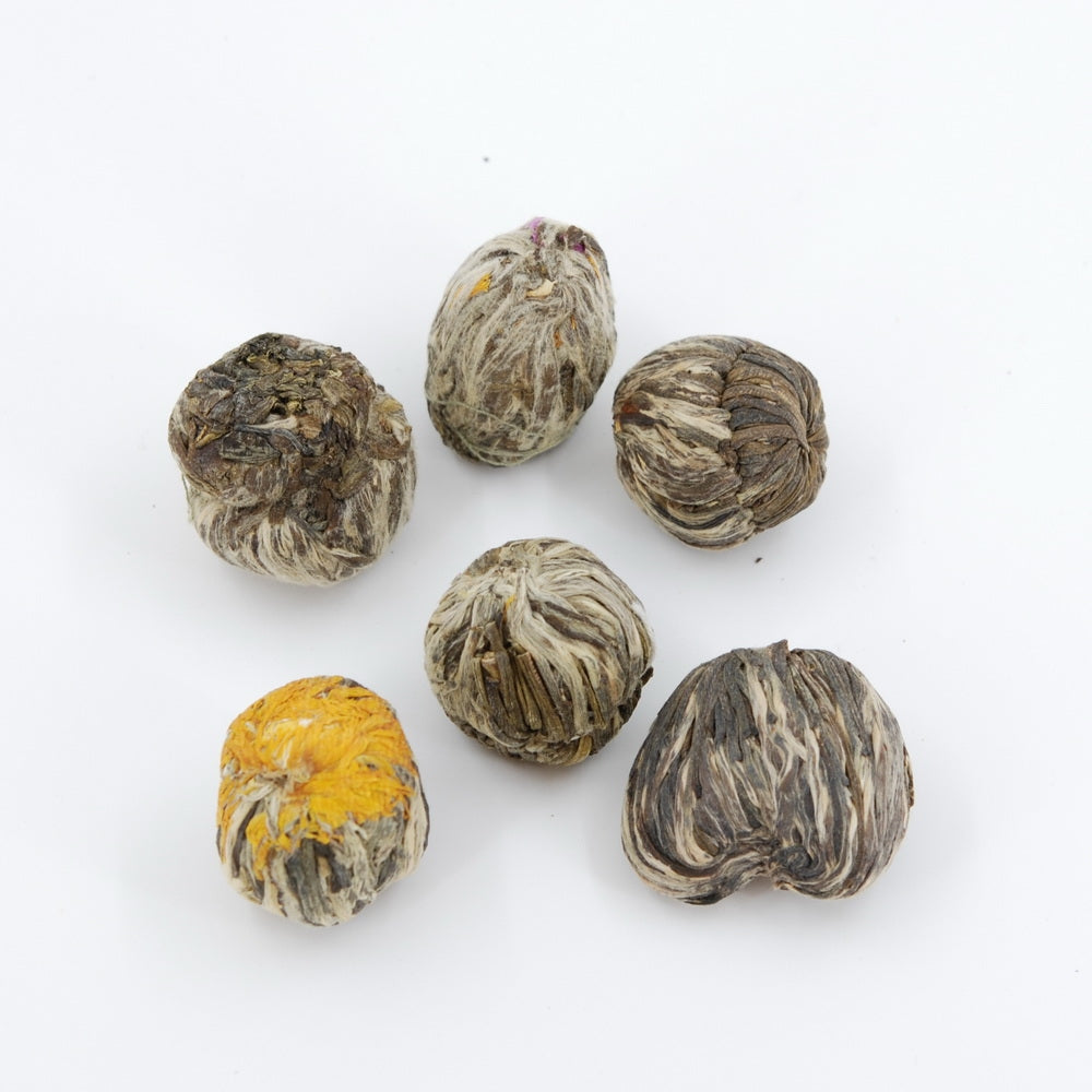 Blooming Green Tea, Mixed Flowers