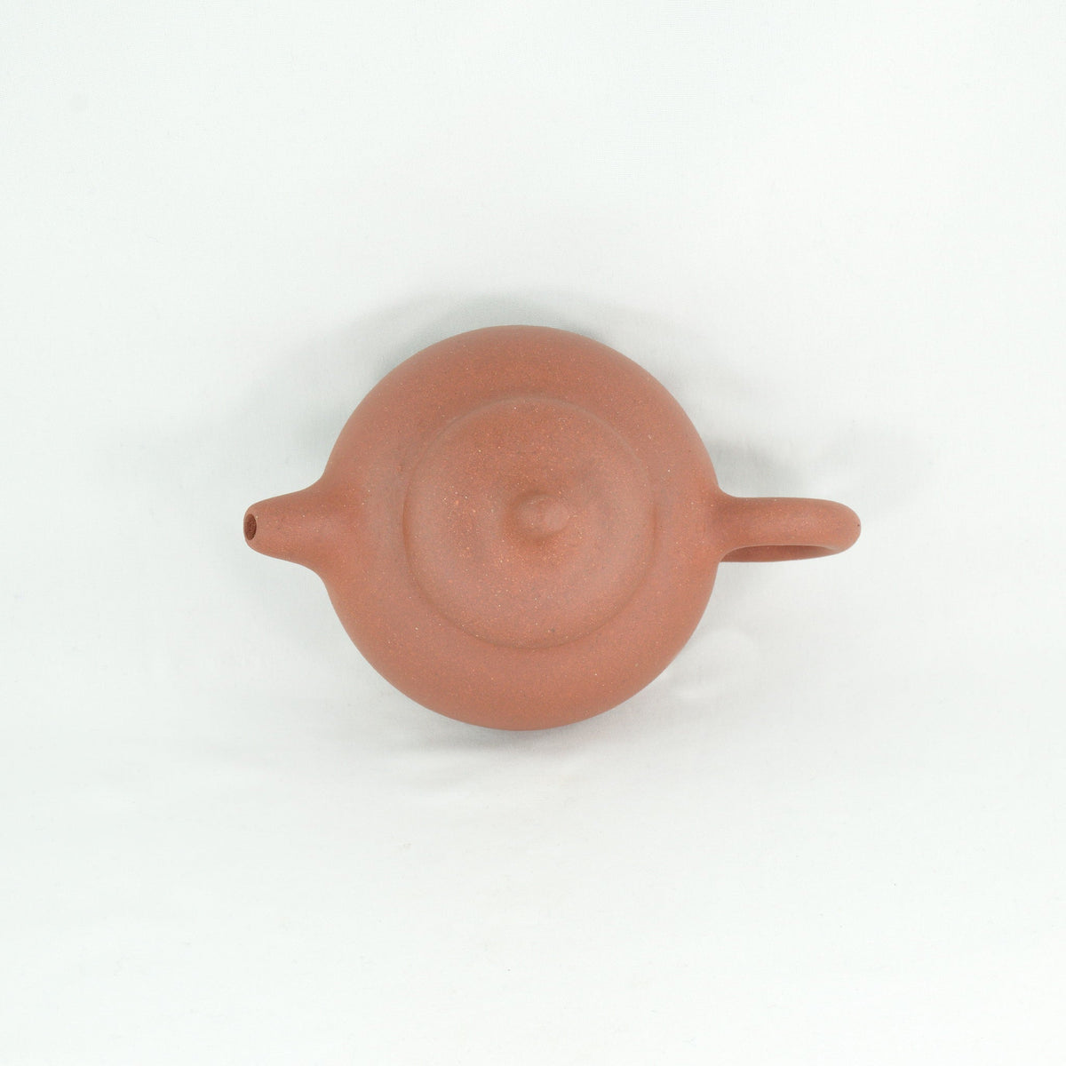 Old Yixing 1980's Melon Peduncle Chinese Teapot ST