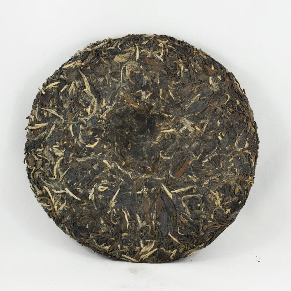 Fu Ding Premium White Peony (Mu Dan Wang) 牡丹王 Aged White Tea Cake, Year 2014