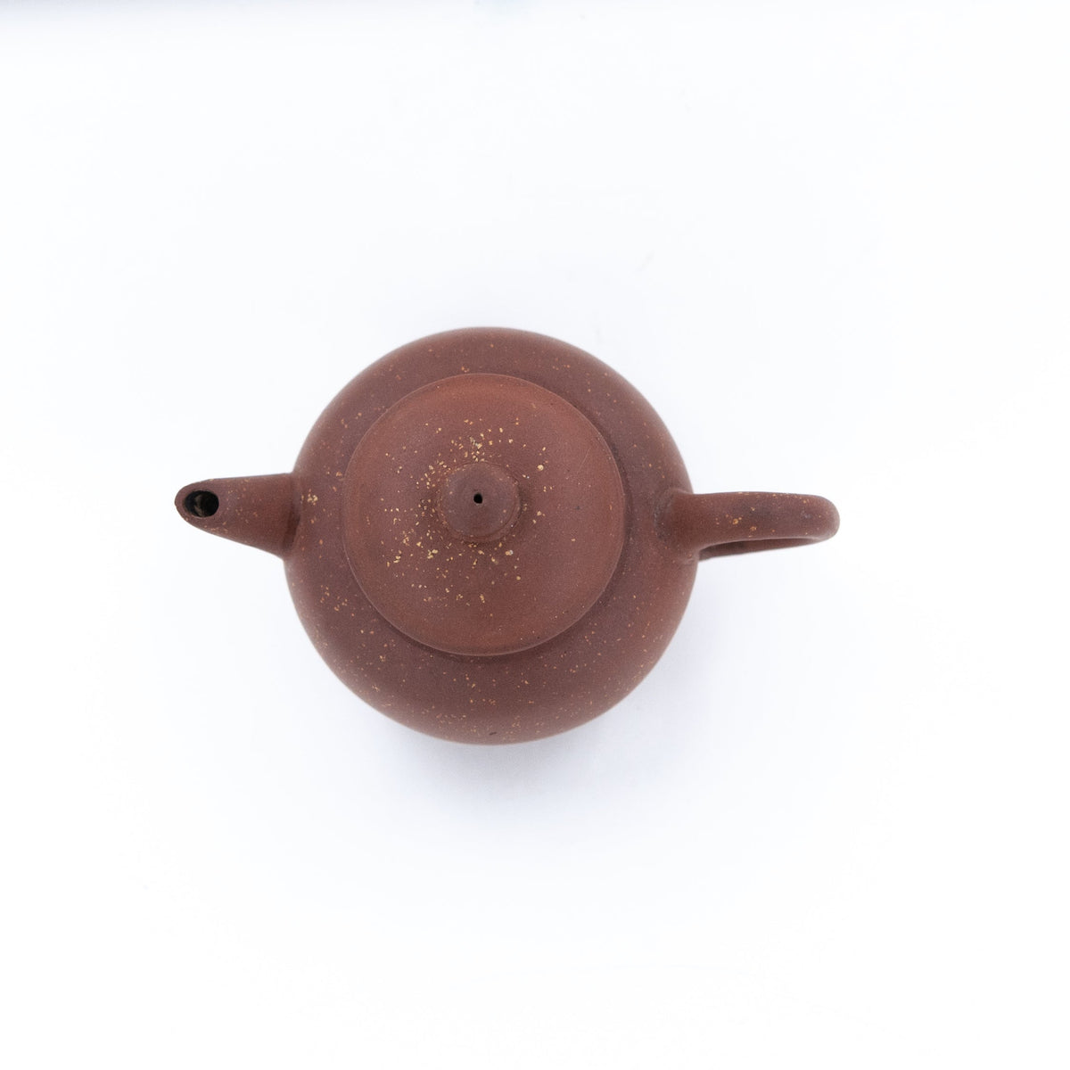 Antique Yixing Zini Bright Stars In The Sky JuLun Zhu 巨輪珠 Shape Chinese Teapot (Kintsugi Repaired)