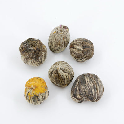 Blooming Green Tea, Mixed Flowers