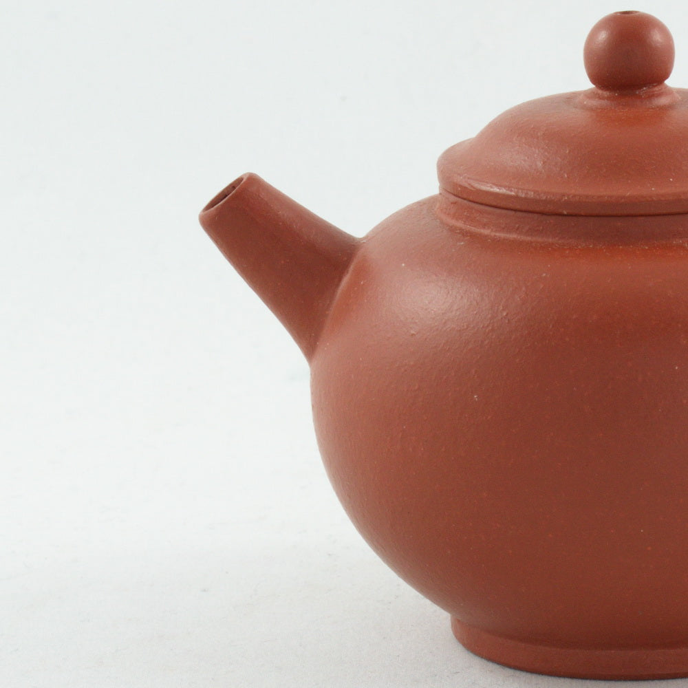 Yixing 1980's Zhuni JuLun Zhu Shape Chinese Teapot #3