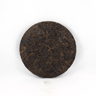 1997 Guangxi Liu Bao Three Cranes Brand Tea Cake, Guangxi Wuzhou Tea Factory, (Ripe/Shou)