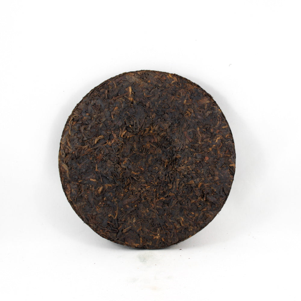 1997 Guangxi Liu Bao Three Cranes Brand Tea Cake, Guangxi Wuzhou Tea Factory, (Ripe/Shou)