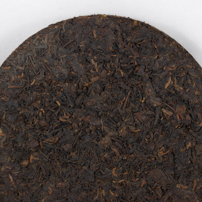 1997 Guangxi Liu Bao Three Cranes Brand Tea Cake, Guangxi Wuzhou Tea Factory, (Ripe/Shou)