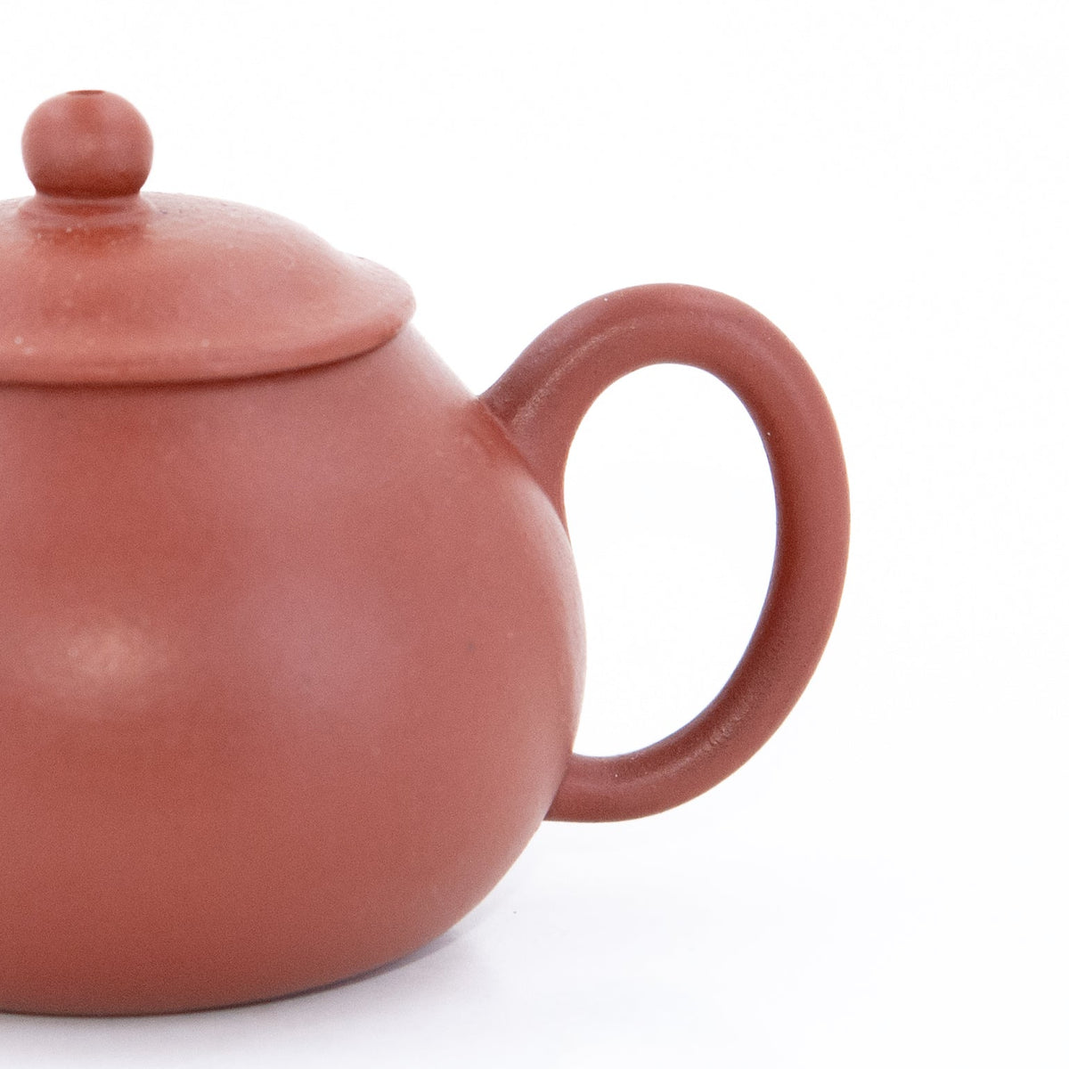 Yixing 1980's Zhuni Lipi Pear Shape Chinese Teapot (Wide Opening) #7