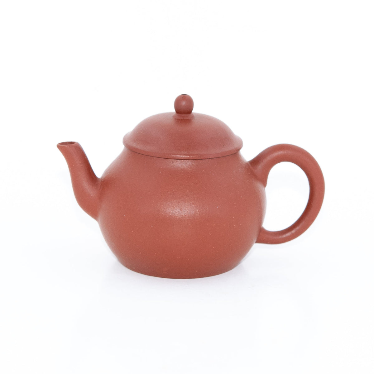 Yixing 1980's Zhuni Lipi Pear Shape Chinese Teapot (Olive Nod) #8