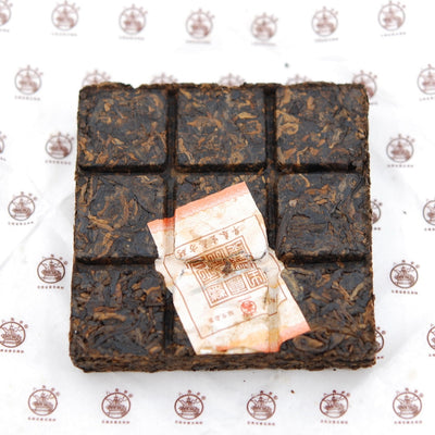 2011 Early Spring Eco Puerh Tea Brick, (Ripe/Shou)