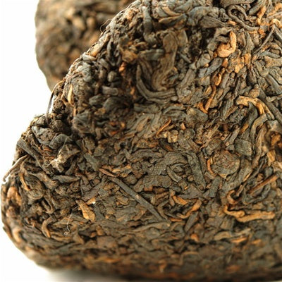 Pu-Erh Tibetan Flame Mushroom, Xiaguan Tea Factory 1990s, (Ripe/Shou)