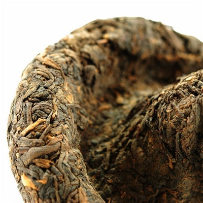 Pu-Erh Tibetan Flame Mushroom, Xiaguan Tea Factory 1990s, (Ripe/Shou)