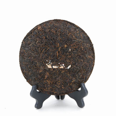 1990's Zhong Cha Yellow Mark Iron Mold Pu-erh Tea Cake (Raw/Sheng)