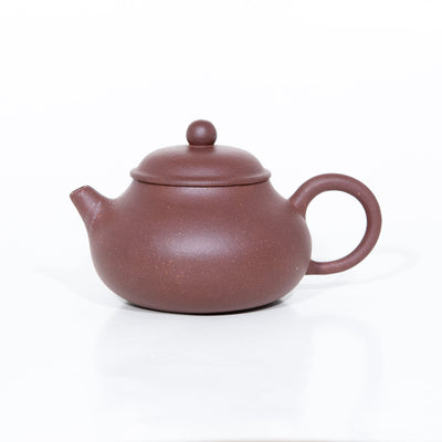 1980's Yixing Zini Rongtian Shape Chinese Teapot #14