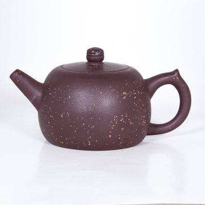 Yixing Zini Bright Stars In The Sky Jin Lan Shape Chinese Teapot 35  (Pointed Ear)