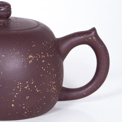 Yixing Zini Bright Stars In The Sky Jin Lan Shape Chinese Teapot 35  (Pointed Ear)