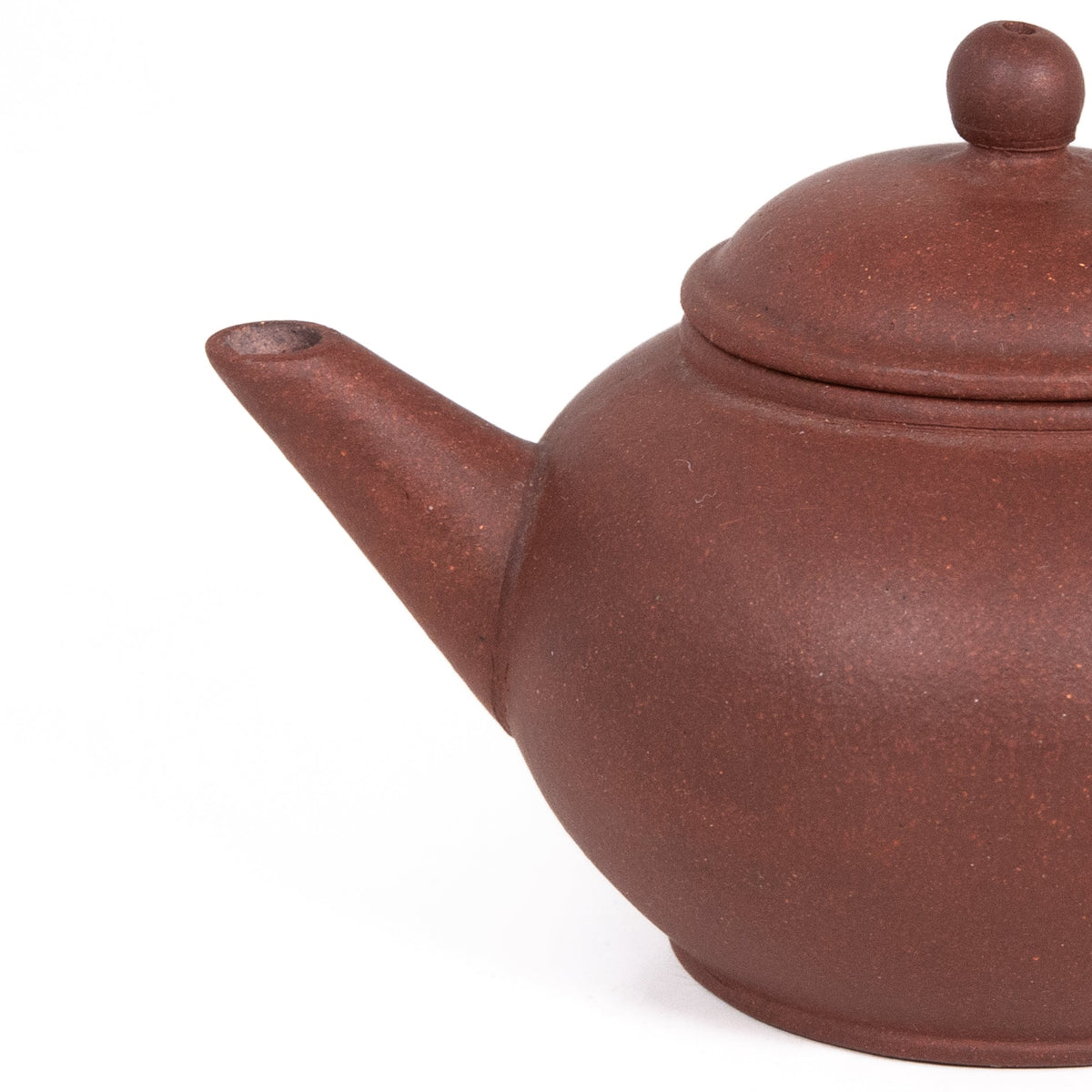 1970's Yixing Clay Small Zini Shui Pin Shape Chinese Teapot #1