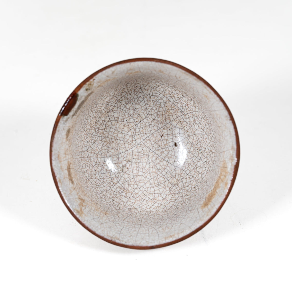 Antique Urushi Lacquer Repaired Chinese Yixing Zini Tea Cup