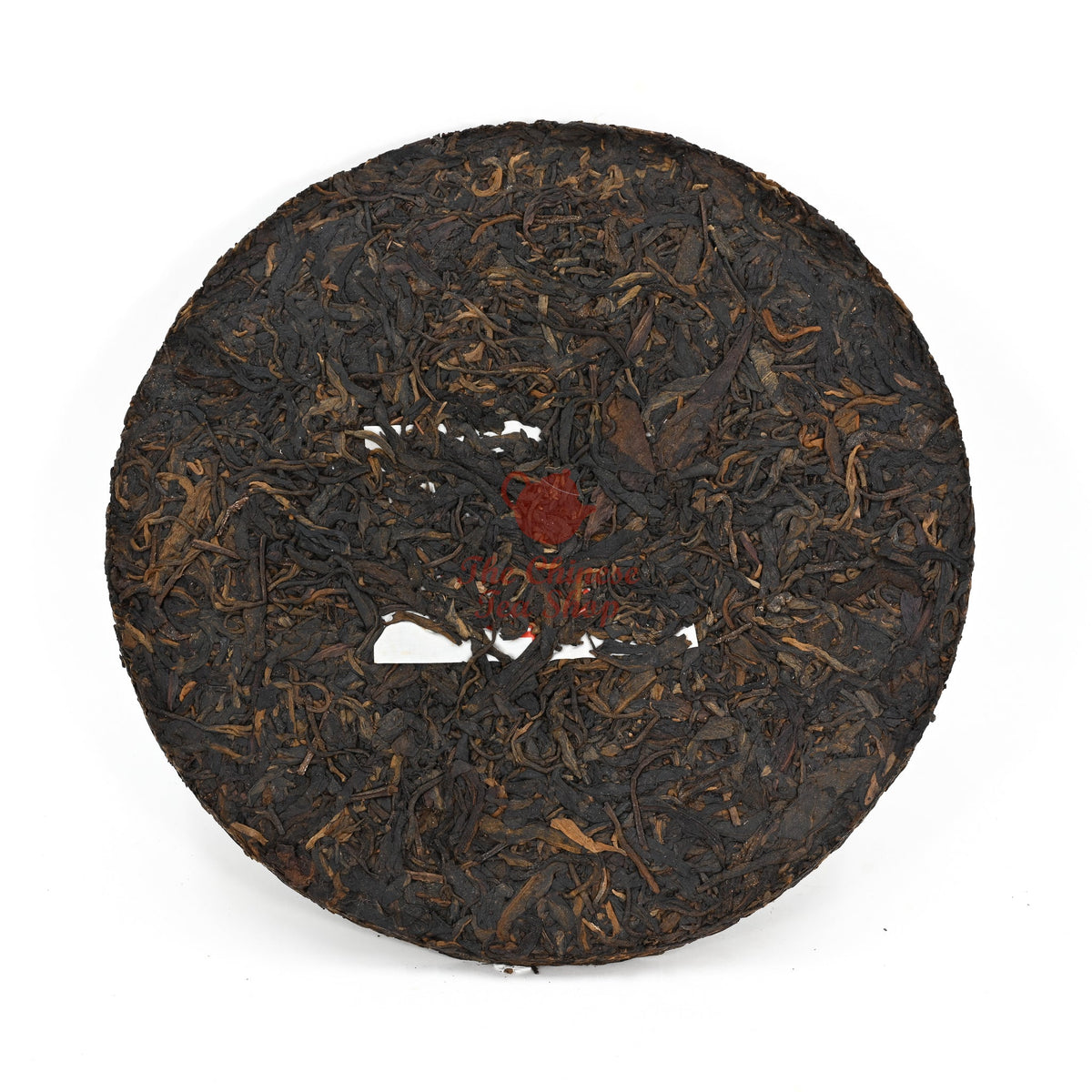 1990's Red Mark Iron Mold Pu-erh Tea Cake (Raw/Sheng)