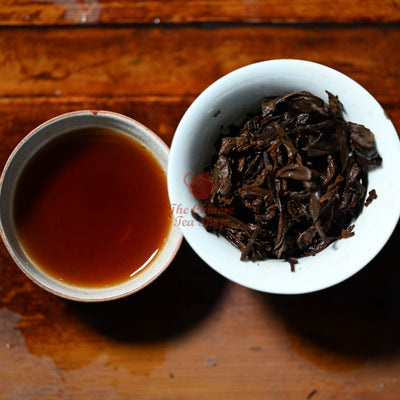1990's Red Mark Iron Mold Pu-erh Tea Cake (Raw/Sheng)