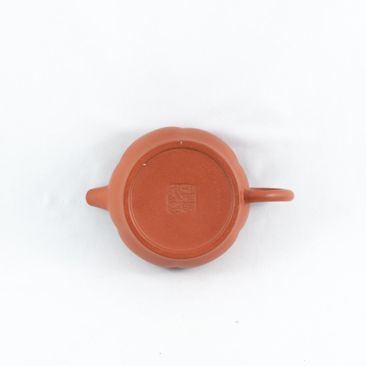 Yixing 1980's Zhuni flower petal Shape Chinese Teapot