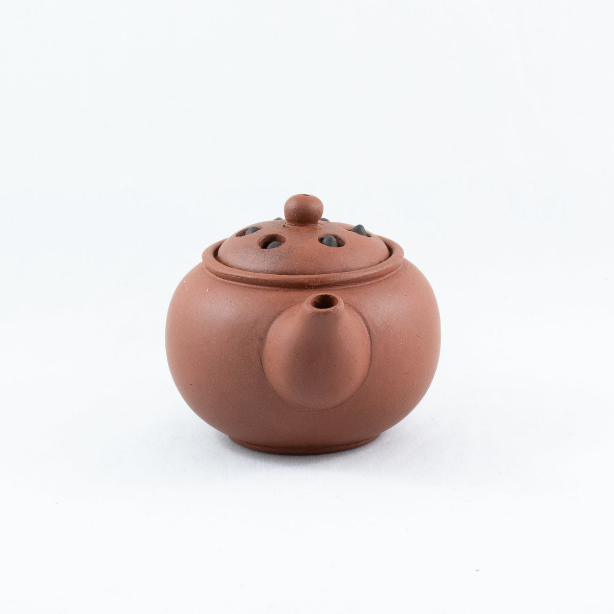 Old Yixing 1980's Lotus Seeds Chinese Teapot ST