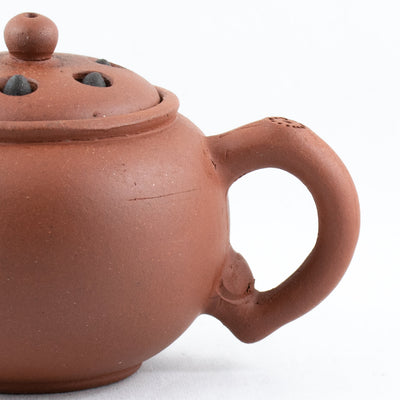 Old Yixing 1980's Lotus Seeds Chinese Teapot ST