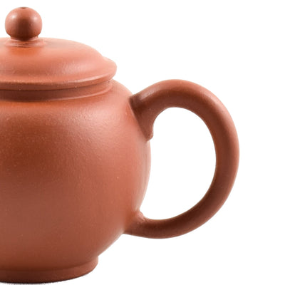 Yixing 1980's Zhuni JuLun Zhu Shape Chinese Teapot #1