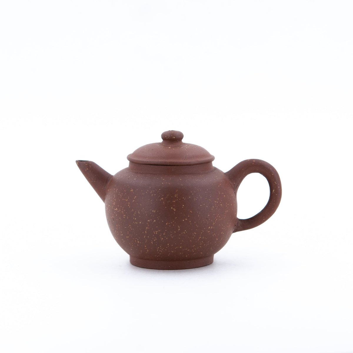 Antique Yixing Zini Bright Stars In The Sky JuLun Zhu 巨輪珠 Shape Chinese Teapot (Kintsugi Repaired)