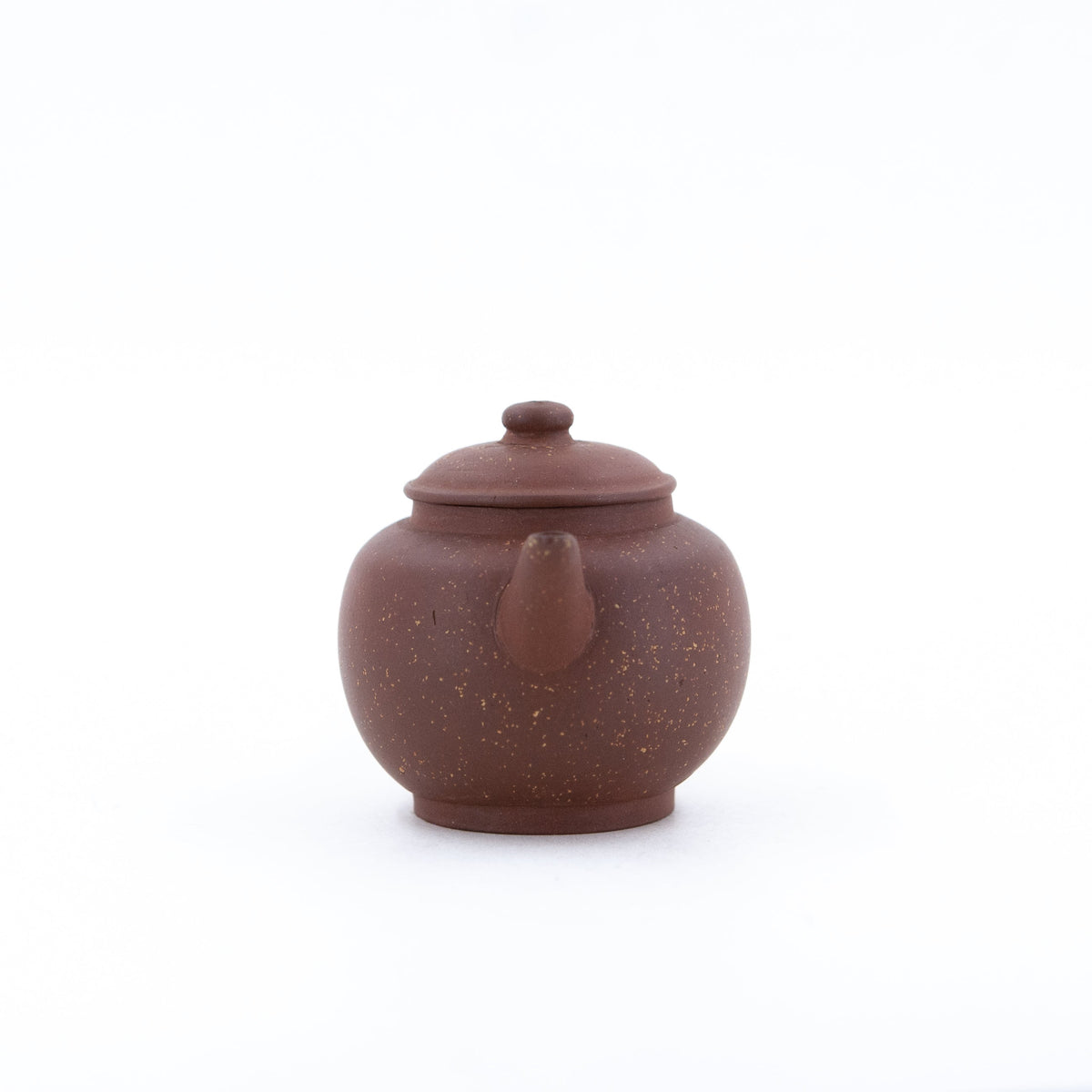 Antique Yixing Zini Bright Stars In The Sky JuLun Zhu 巨輪珠 Shape Chinese Teapot (Kintsugi Repaired)